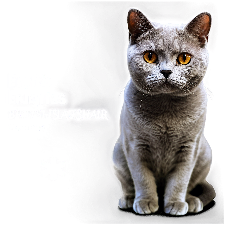 British Shorthair Cat Png Saa18