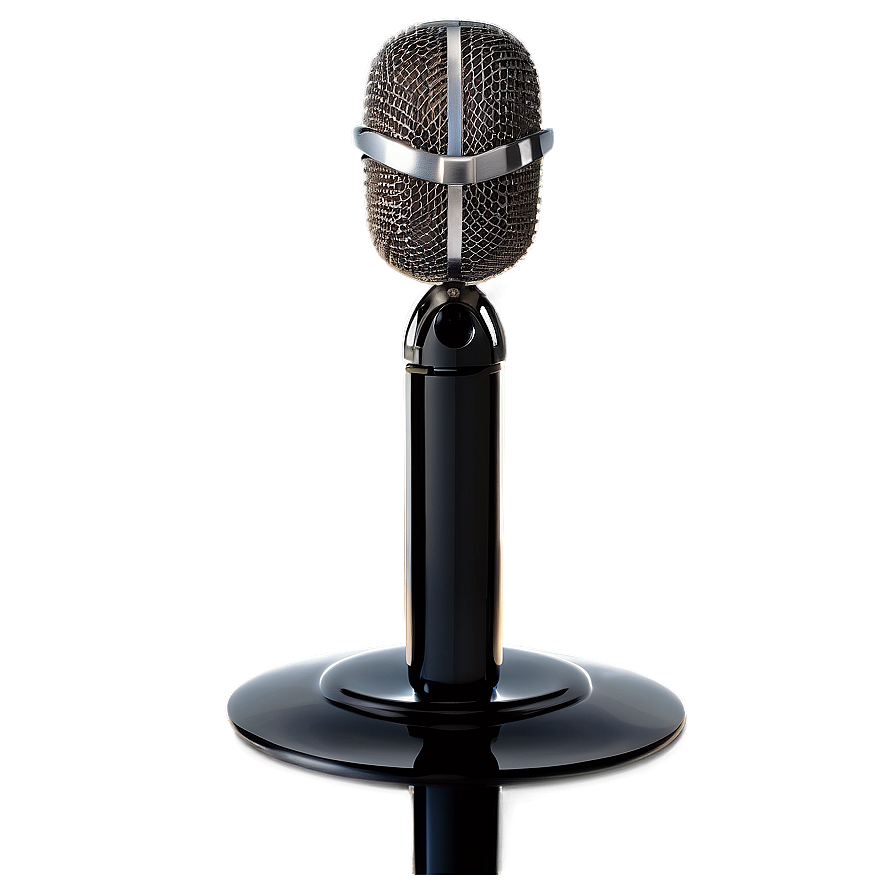 Broadcasting Microphone Png 04292024