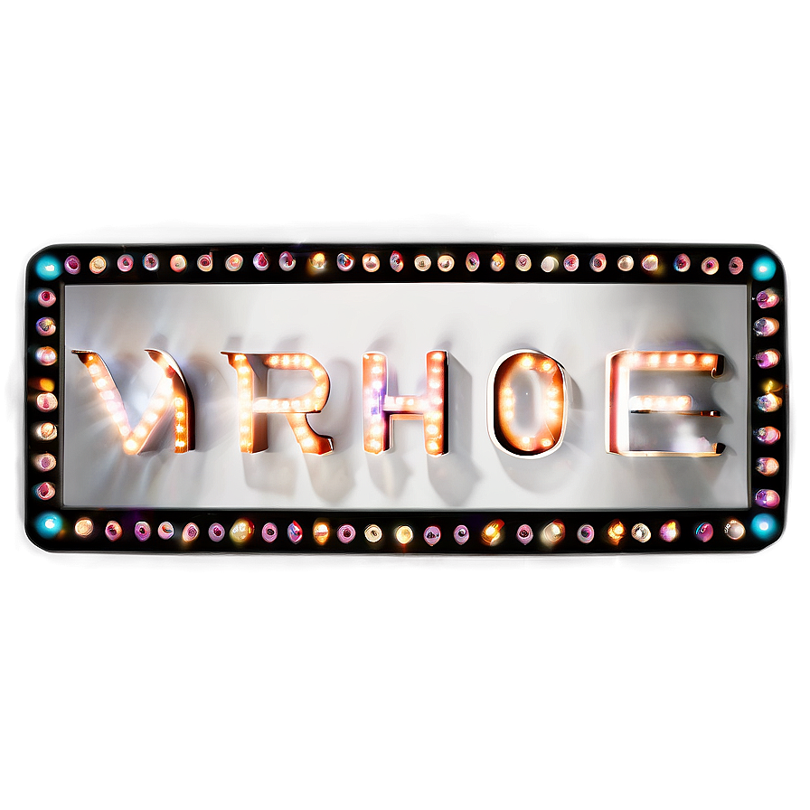 Broadway Style Marquee Png Obx