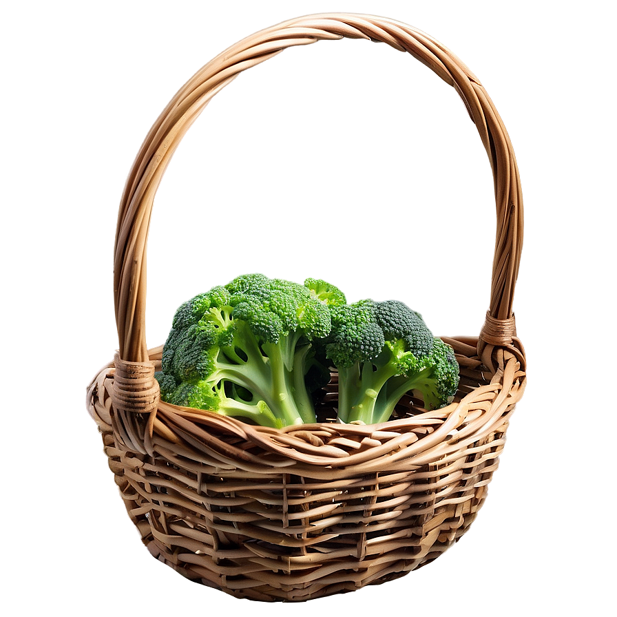 Broccoli In Basket Png Epr