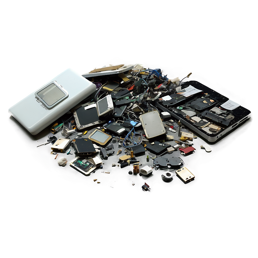 Broken Electronics Trash Png Osl