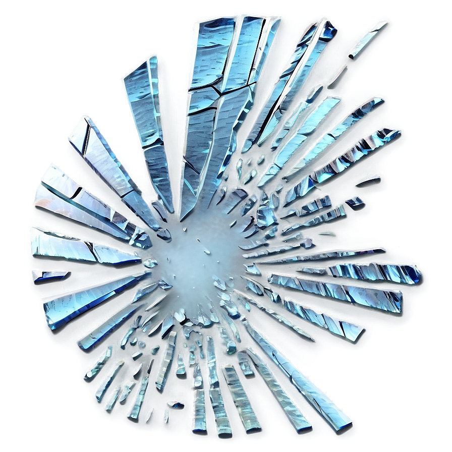 Broken Glass Crack Png 40