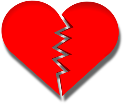 Broken Heart Graphic