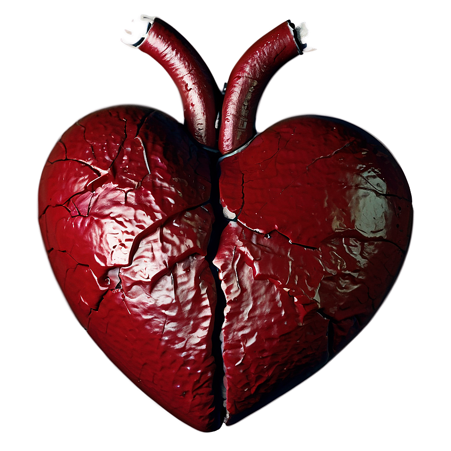 Broken Heart On Sleeve Png 05212024