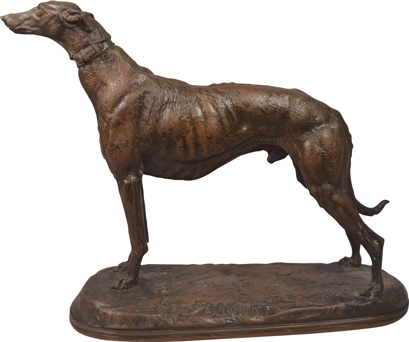 Bronze Greyhound Sculpture