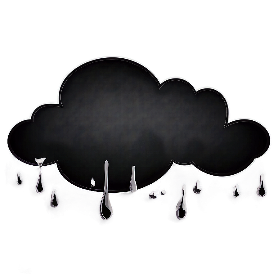 Brooding Black Clouds Png 77