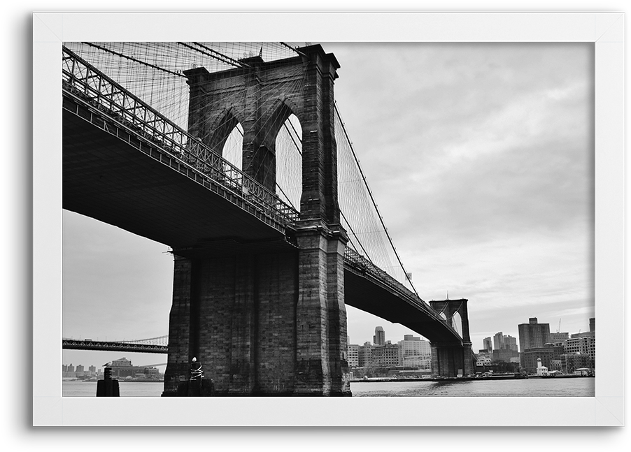 Brooklyn Bridge Blackand White