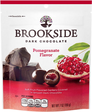 Brookside Dark Chocolate Pomegranate Flavor Package