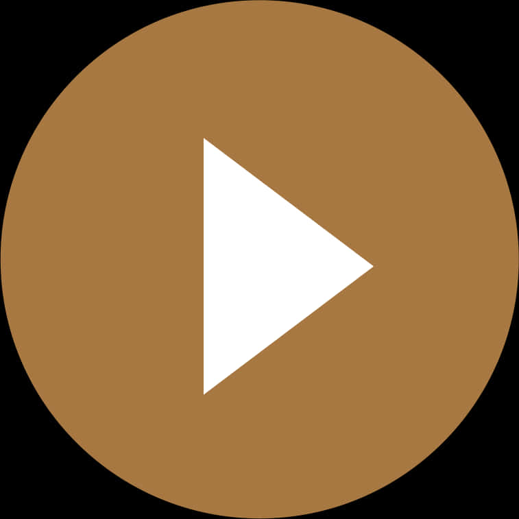 Brown Background Play Icon