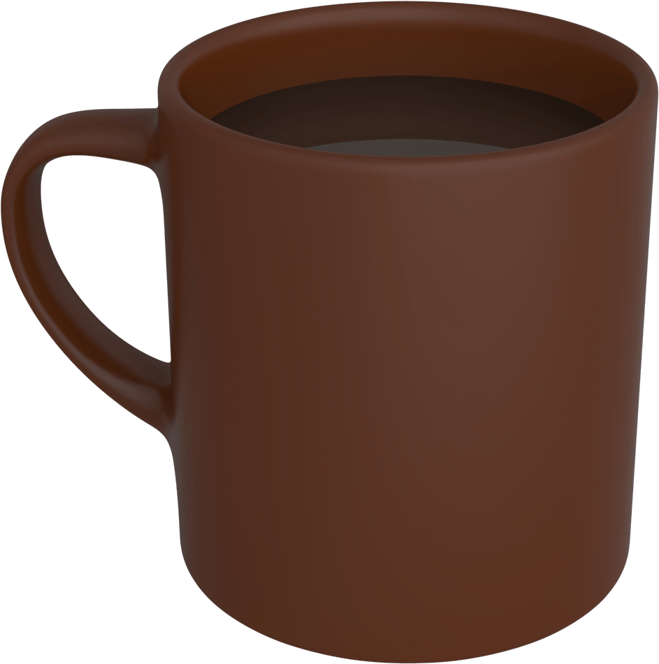 Brown Coffee Mug Full