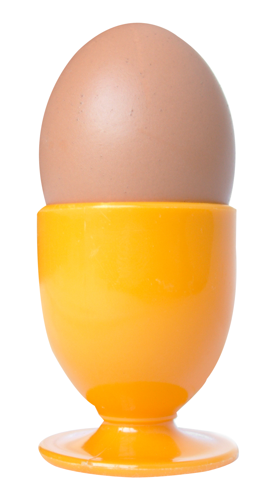 Brown Eggin Orange Egg Cup