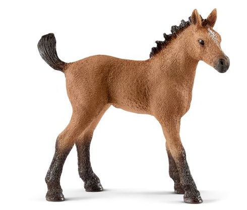 Brown Foal Figure Standing