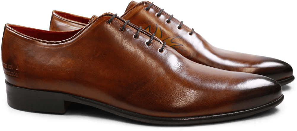 Brown Leather Oxford Shoes