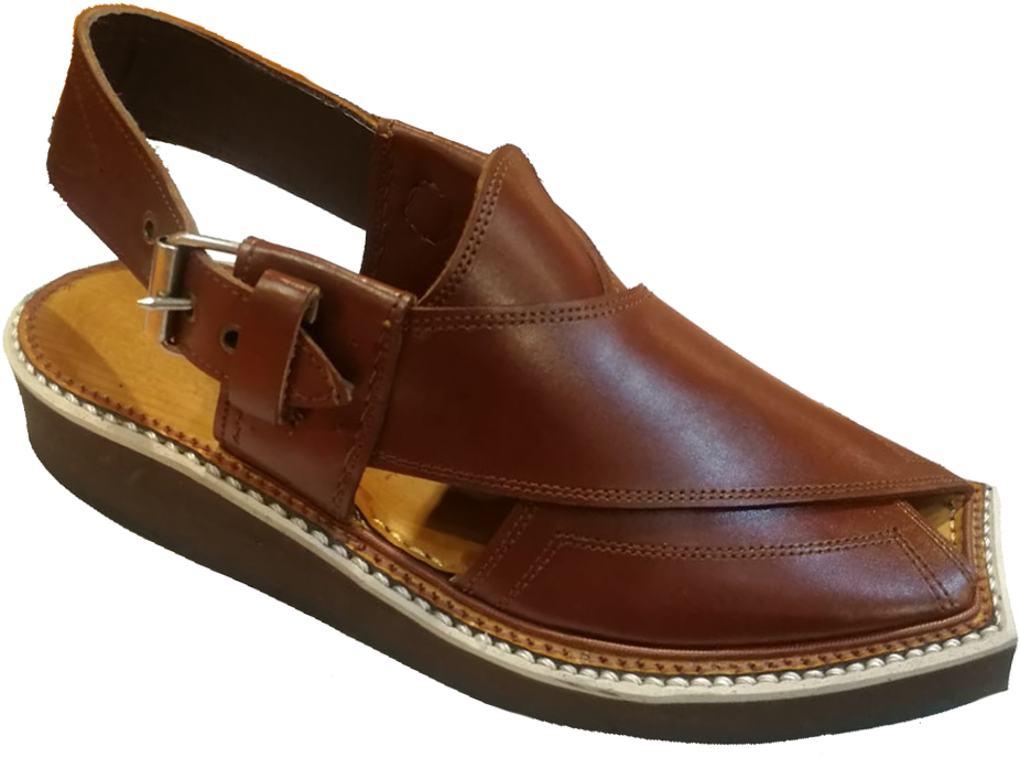 Brown Leather Sandal Product Image