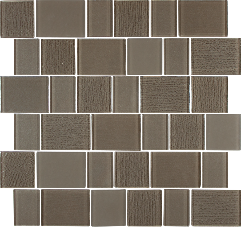 Brown Mosaic Tile Pattern