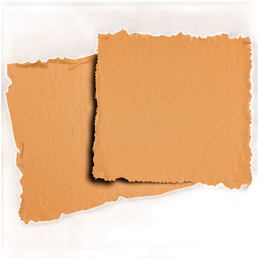 Brown Paper With Torn Edges Png 84