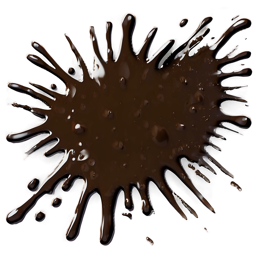 Brown Splat Png 06122024