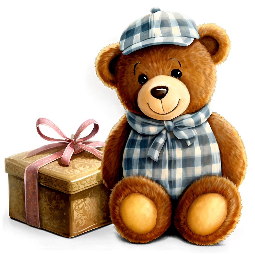 Brown Teddy Bear Png Rvt36