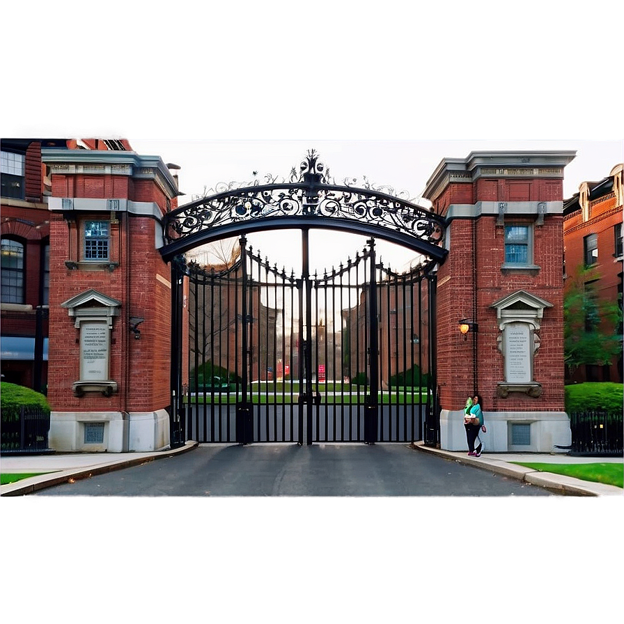 Brown University Van Wickle Gates Png 06252024