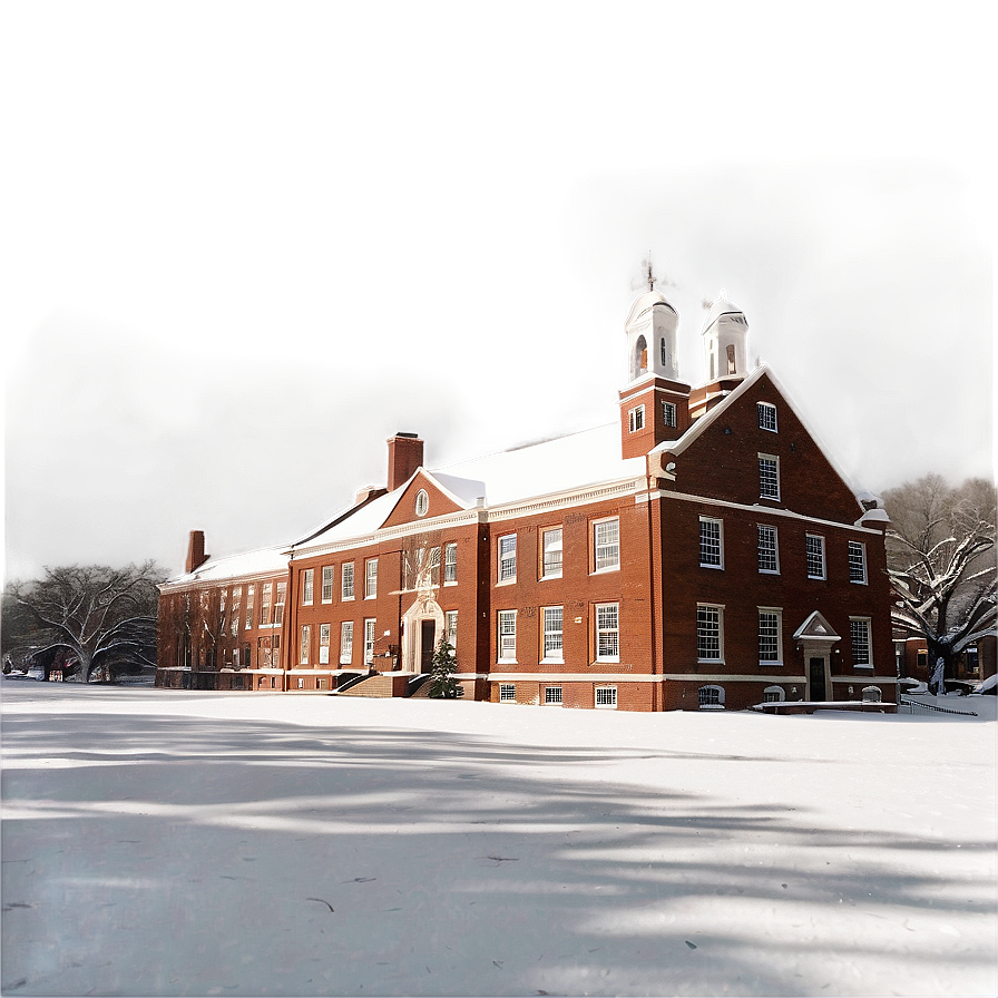 Brown University Winter Scene Png Hpk