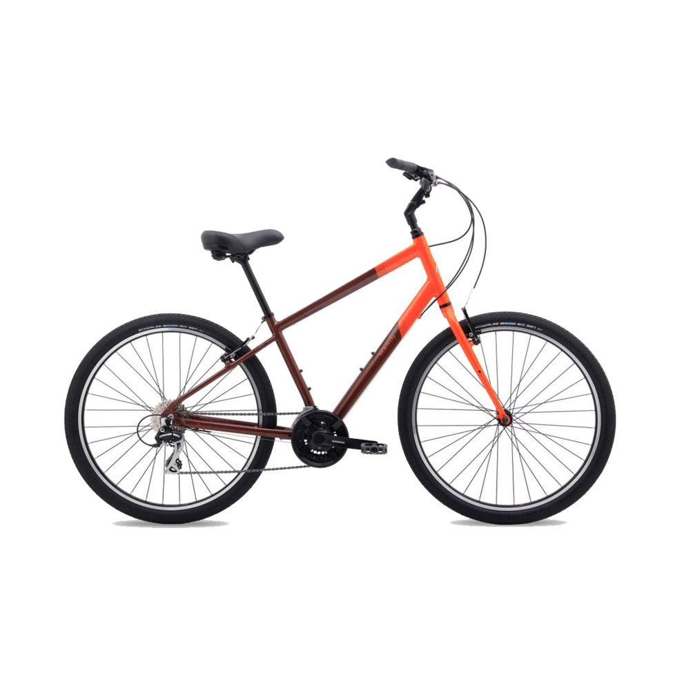 Brownand Orange Bicycle