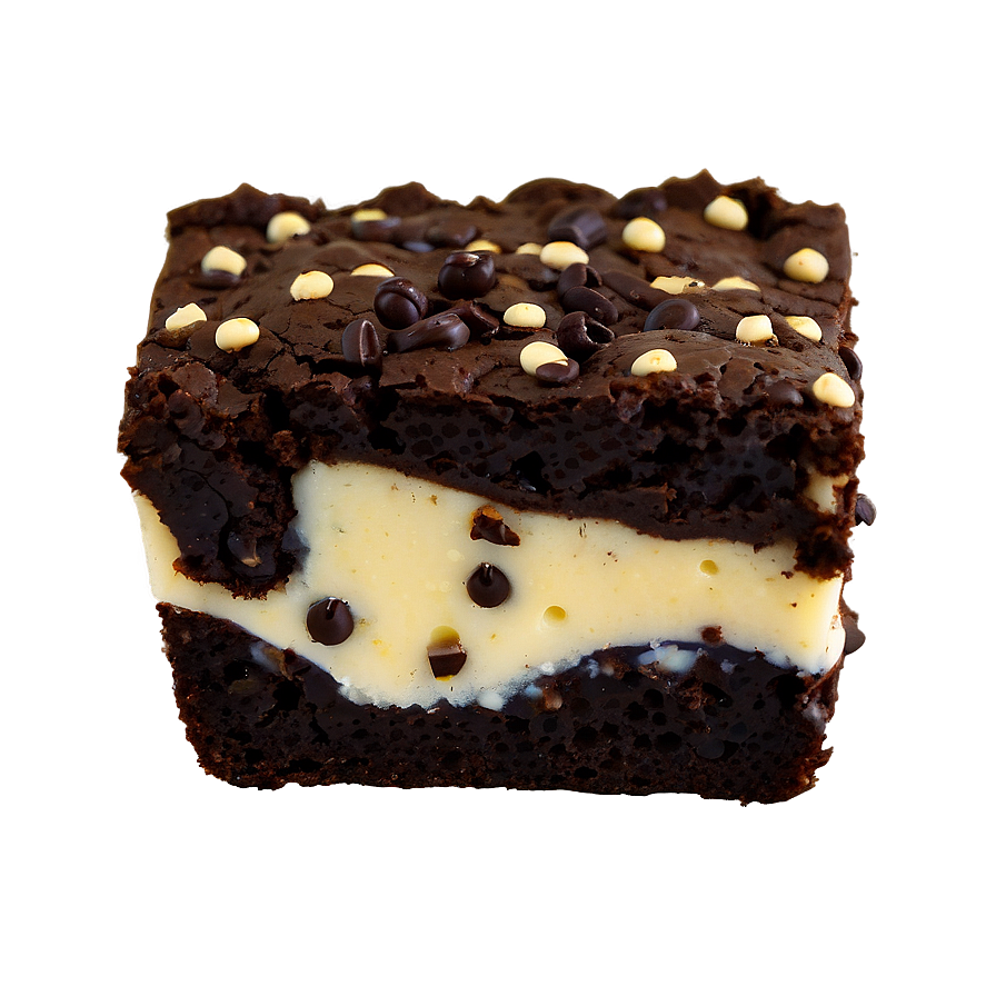 Brownie With Cookie Dough Png Uxq