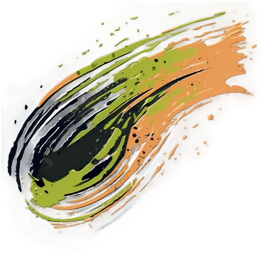 Brush Stroke Splat Png 06122024