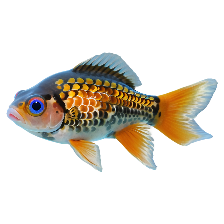 Bubble Eye Goldfish Png Qsn