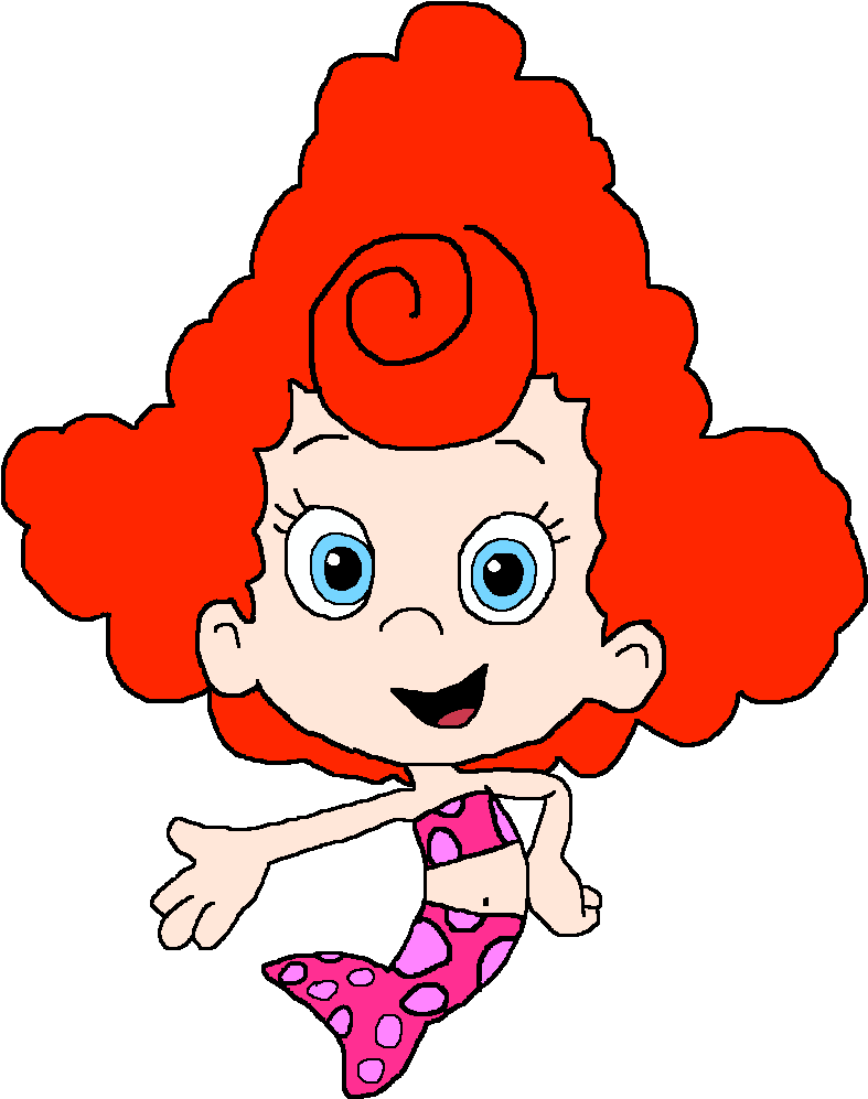 Bubble Guppies Character Red Hair