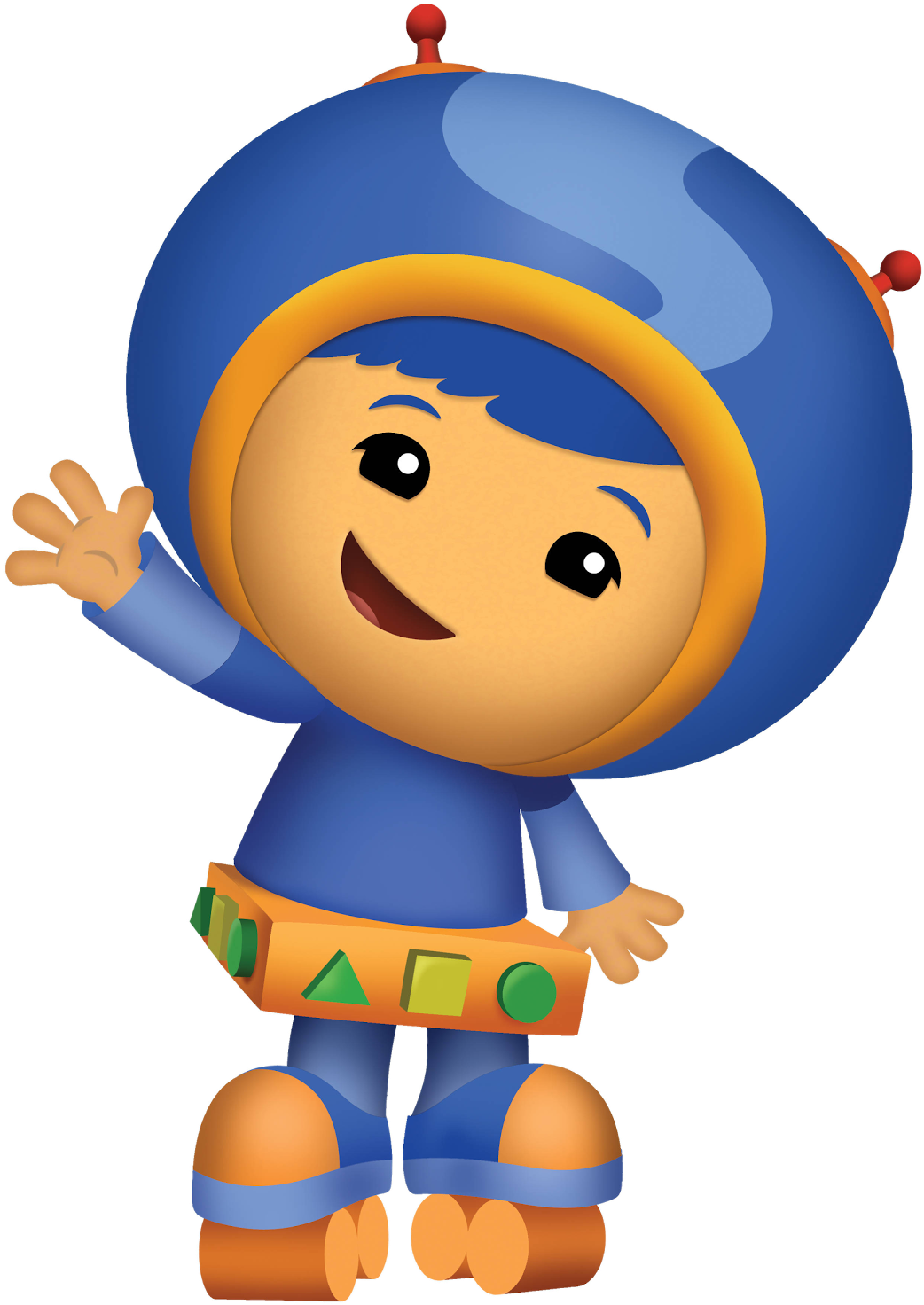 Bubble Guppies Character Waving