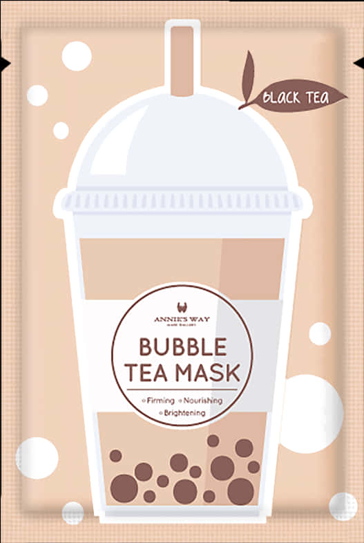 Bubble Tea Mask Packaging