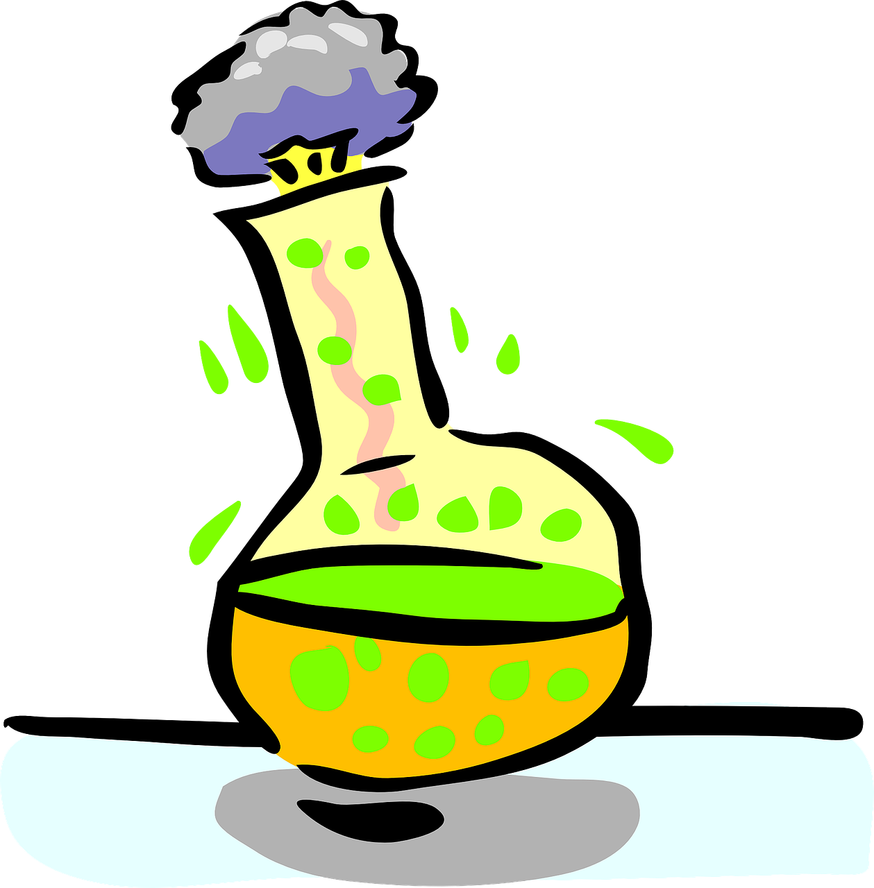 Bubbling Potion Flask