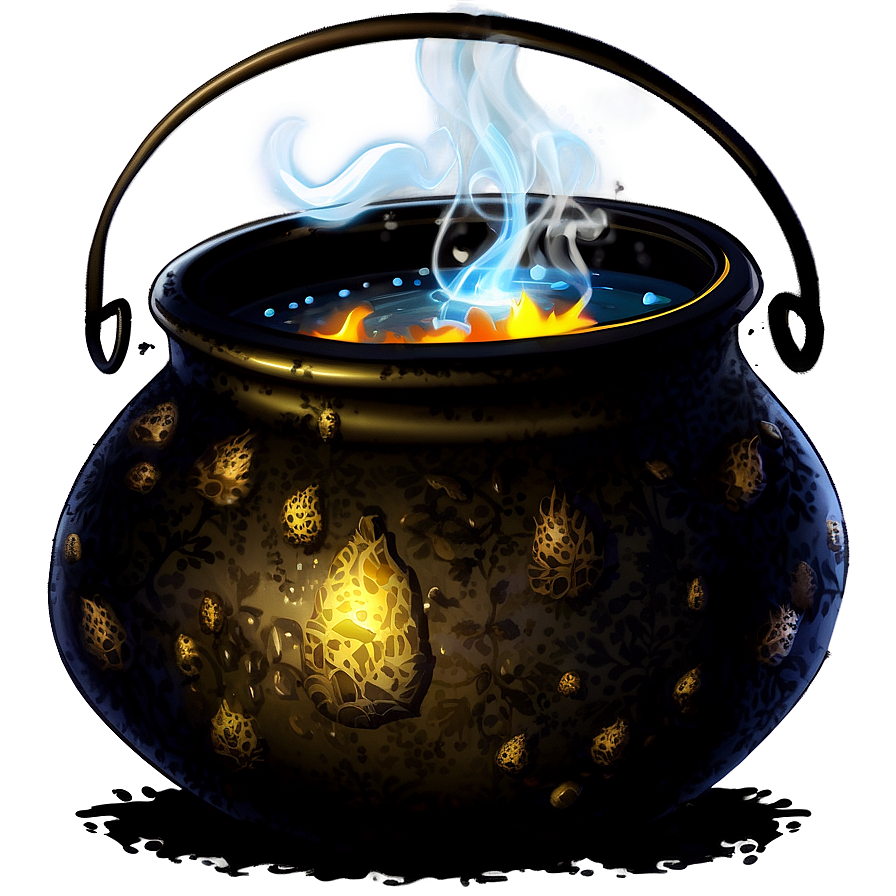 Bubbling Witch Cauldron Png 99