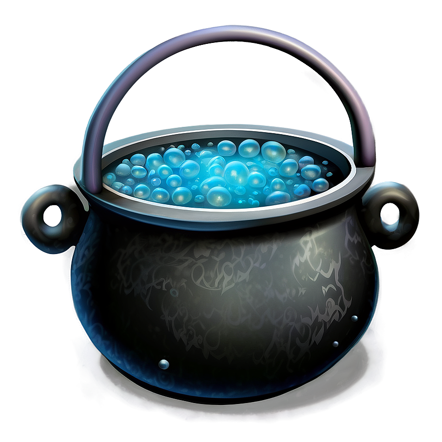 Bubbling Witch Cauldron Png Run71