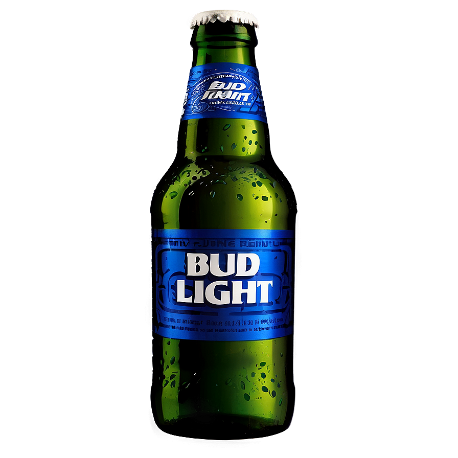 Bud Light Bottle For Editing Png 1