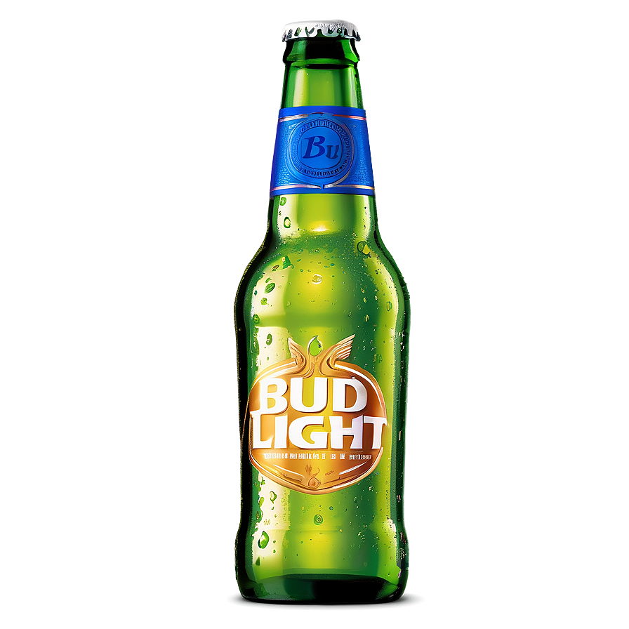 Bud Light Golden Bottle Png 06272024