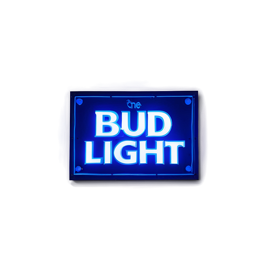 Bud Light Light Up Sign Png 39