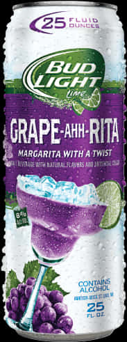 Bud Light Lime Grape Ahh Rita Can