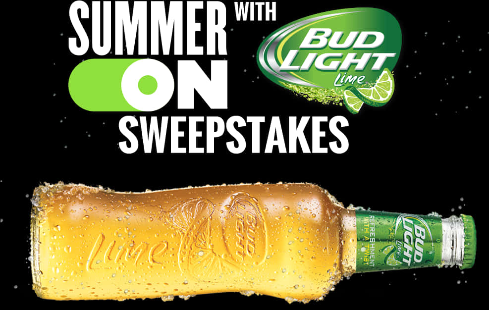 Bud Light Lime Summer Sweepstakes Ad