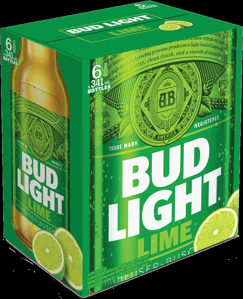 Bud Light Lime6 Pack Box