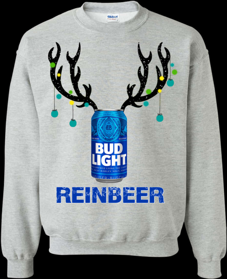 Bud Light Reinbeer Holiday Sweatshirt