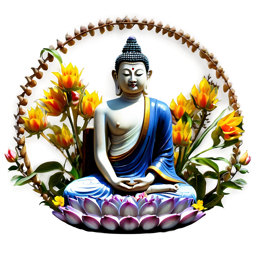 Buddhist Compassion Art Png 10