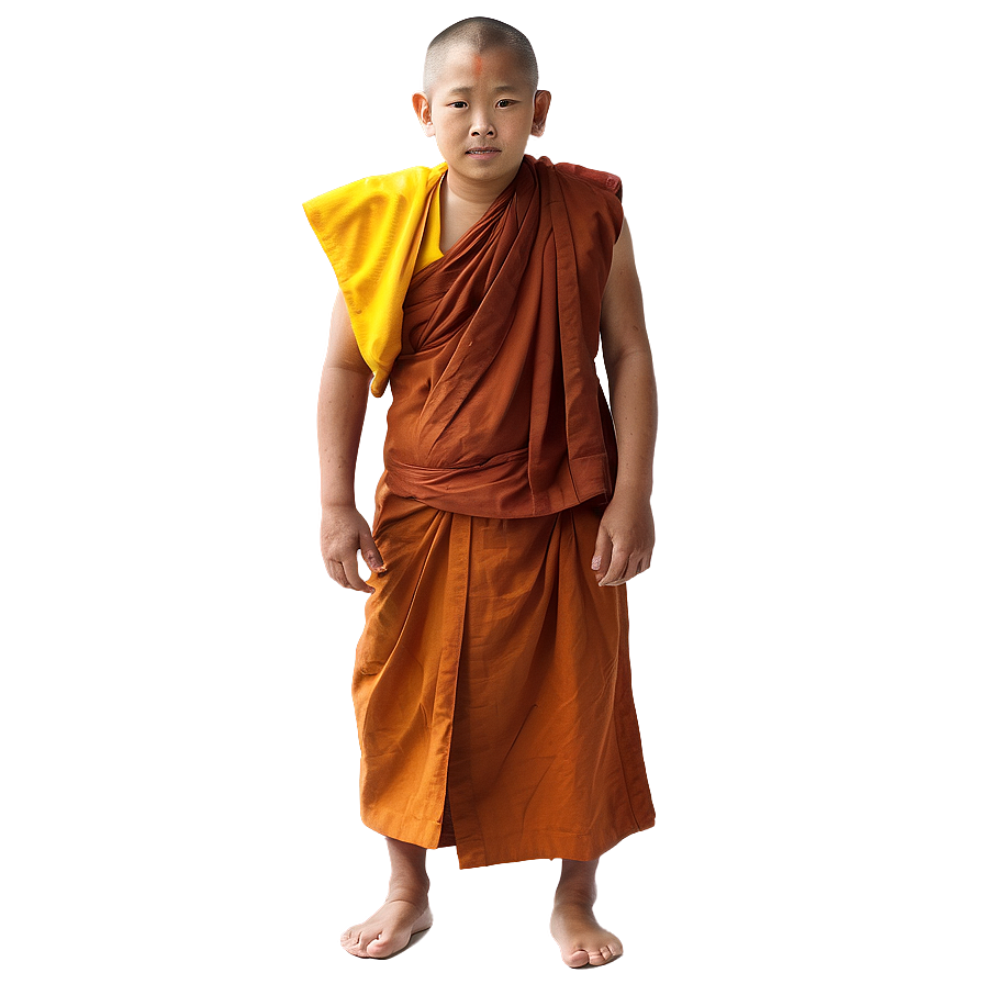 Buddhist Monk Daily Life Png Nwm80