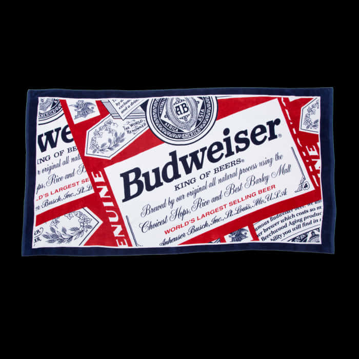 Budweiser Beer Brand Bandana Design
