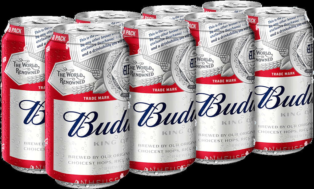 Budweiser Beer Cans Pack