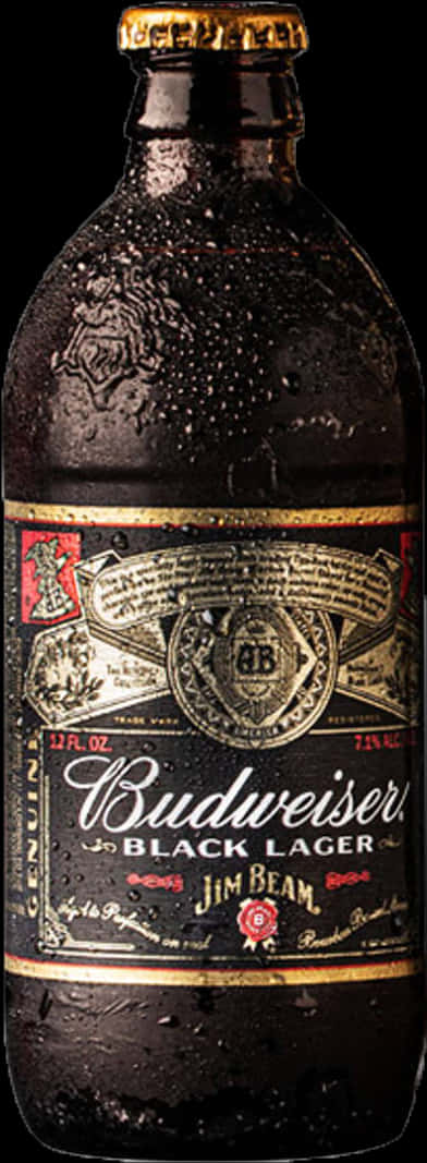 Budweiser Black Lager Bottle