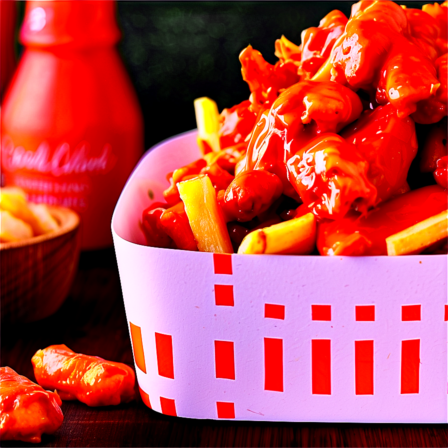 Buffalo Chicken Poutine Treat Png Hvu30