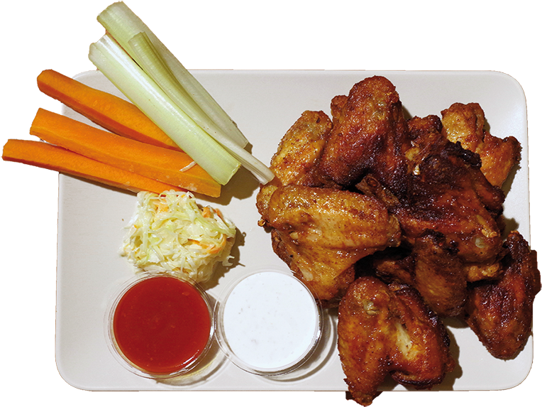 Buffalo Chicken Wings Platter