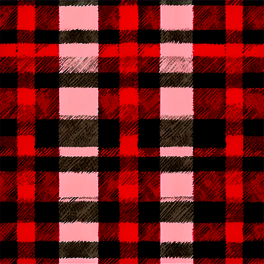 Buffalo Plaid Scarf Pattern Png 35