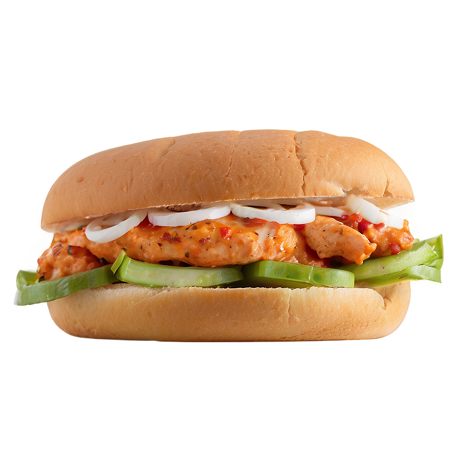 Buffalo Ranch Chicken Sandwich Png Elx24